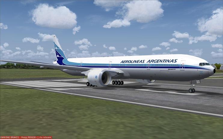 FS2004/FSX Aerolineas Argentinas Boeing 777-9X