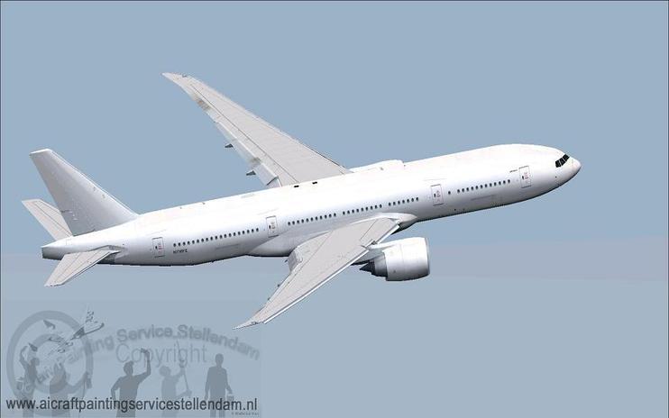 FS2004/FSX Iraqi Airways Boeing 777-29MLR