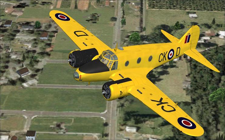 FSX RCAF Avro Anson MK5
