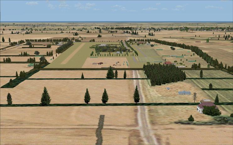 FSX Scenery - Fernside Fields Airfield