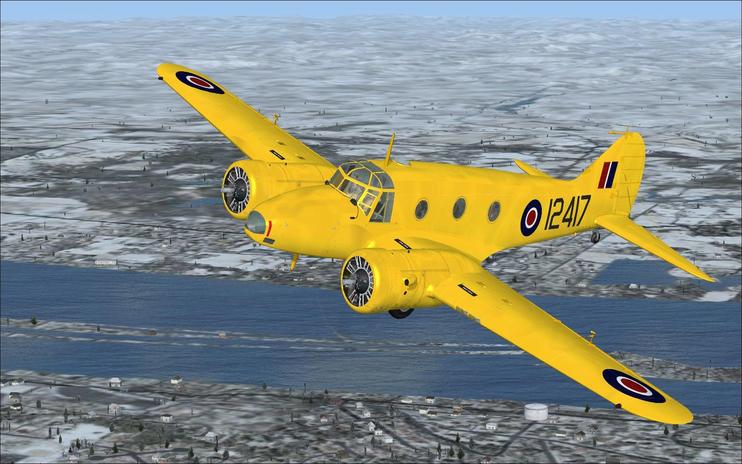 FSX Avro Anson MK5 RCAF 12417