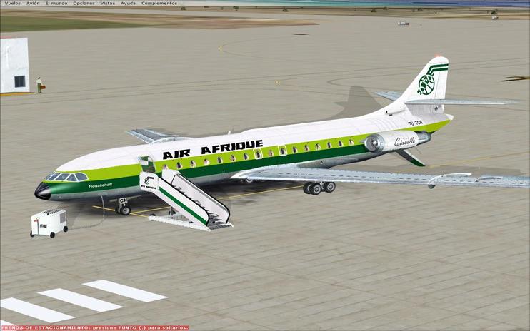 FS2004/FSX Air Afrique Caravelle 10R