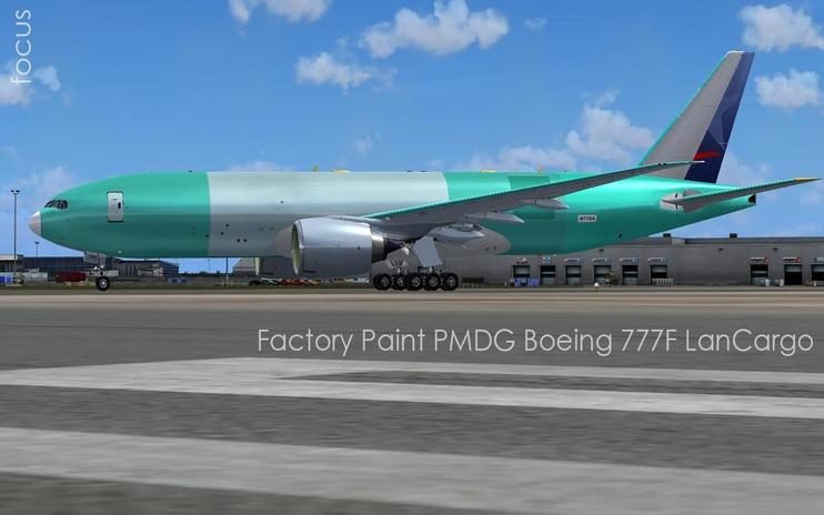 FSX Lan Cargo Boeing 777 F