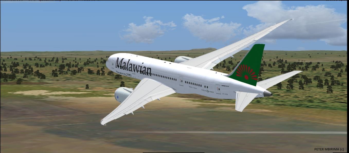 Aerosim 787-800 Dreamliner Malawi Airlines